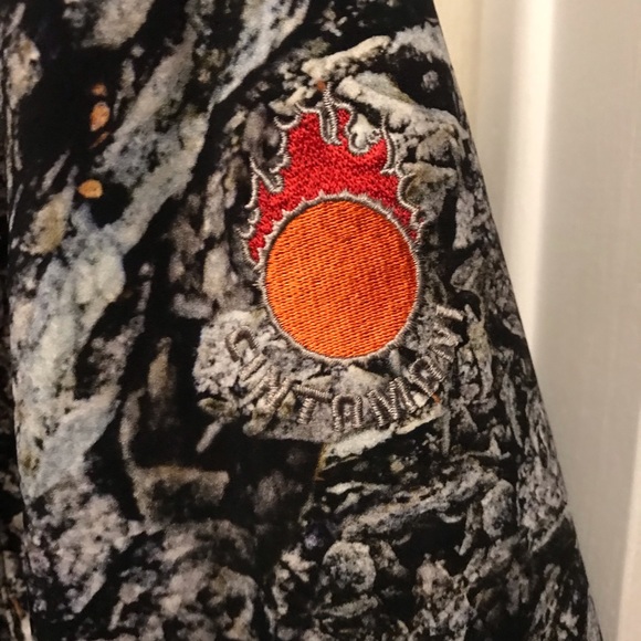 Cintamani white camo zip up hooded winter jacket medium - Picture 3 of 11